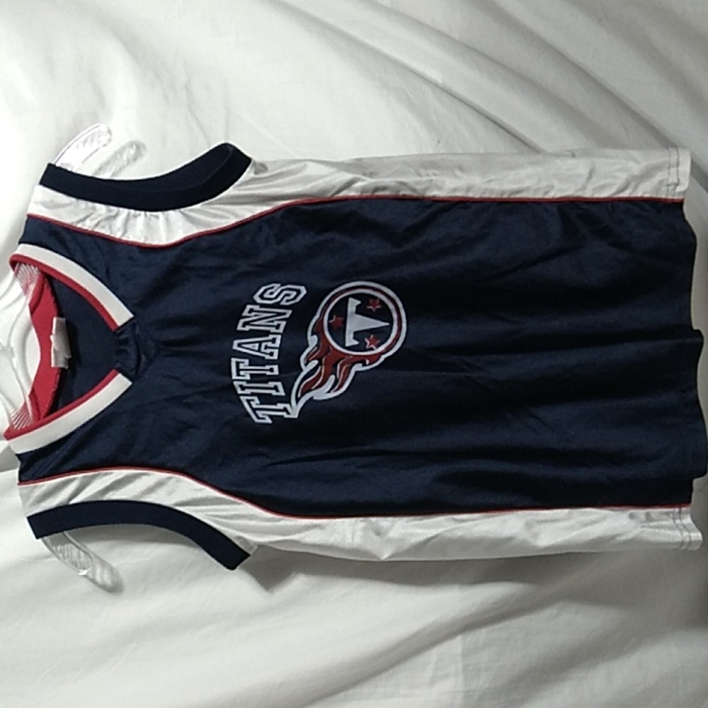 (D-6) SALE! Tennessee Titans Caleb Farley Teamwork Athletic Apparel Jersey Y/L
